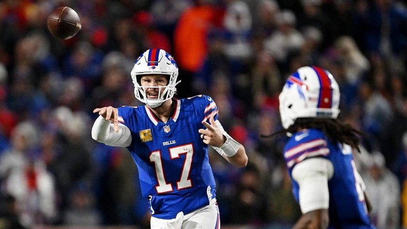 Josh Allen tehostaa harjoittelua parantaakseen syväsyöttötaitojaan